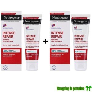 2 X Neutrogena Norwegian Intense Repair🔥NEW UPGRADED FORMULA🔥Foot Cream  50 ml